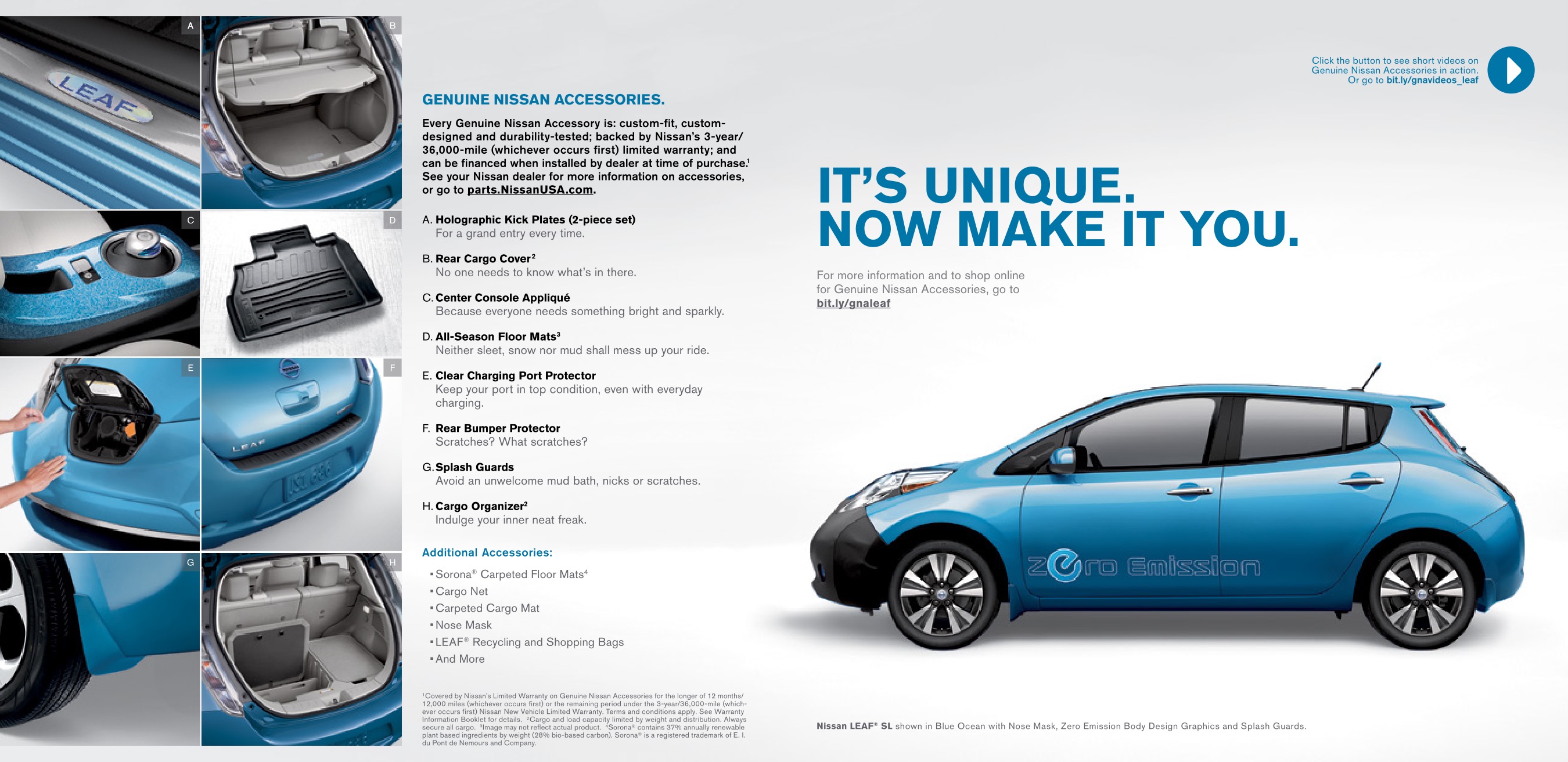 2014 Nissan Leaf Brochure Page 4
